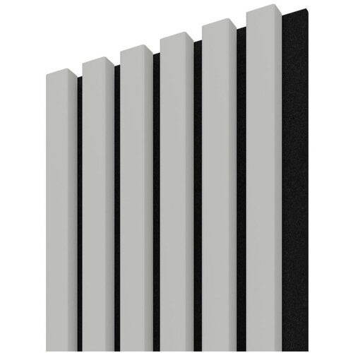 Stegu ACOUSTIC LINE GL. GREY/CRNO 265X24,5X2,2 CM Slike