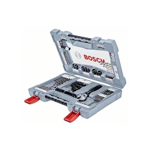 Bosch 91-delni Premium X-Line komplet nastavkov, vijaki/svedri