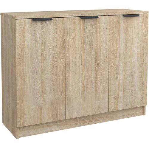 Maison Chic Komoda - Predalnik sonoma hrast 90,5x30x70 cm konstruiran les, (21717577) Cene