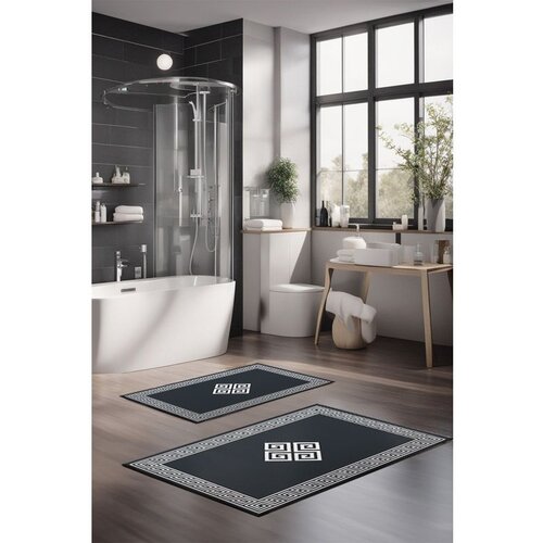  CT-5074 multicolor bathmat set (2 pieces) Cene