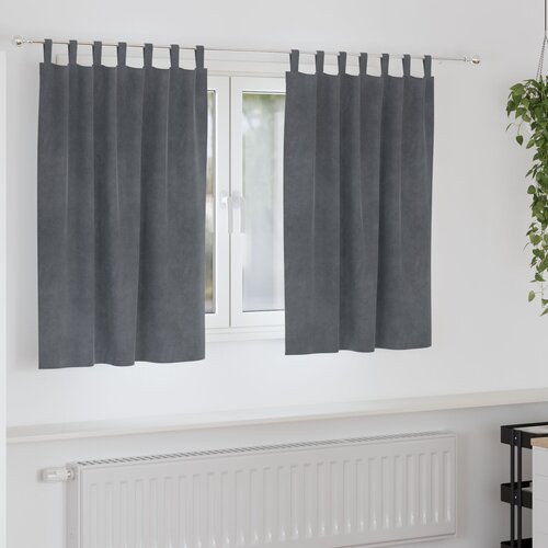 vidaXL Zavjese Super svjetlosive Poliester 140 x 140 cm Cijene