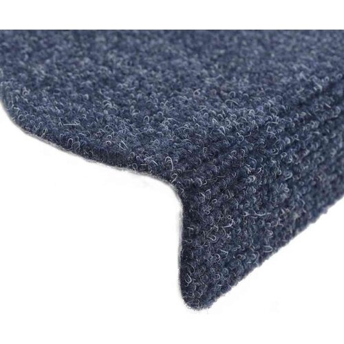  Prostirke za stepenice, samoljepljive, 5 kom, 65x21x4 cm, plave, poluokrugle, velike Slike