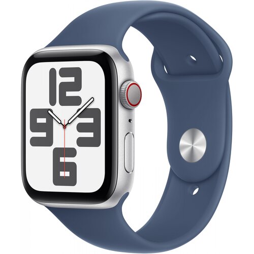Apple watch se gps + cellular 44mm silver aluminium case with denim sport band - s/m" Cijene