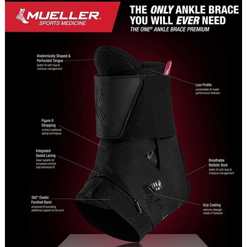 Mueller ortoza za skočni zglob premium Slike