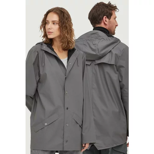 Rains Kišna jakna 12010 Jackets boja: siva, za prijelazno razdoblje