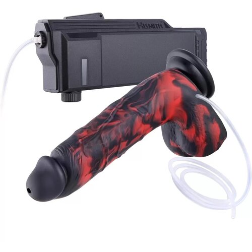 HiSmith HSW02-M-TZ Squirting Dildo & Automatic Lube Launcher Set Cene