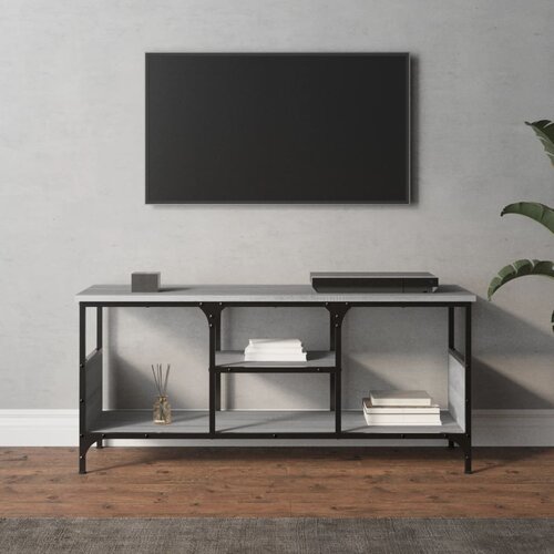 vidaXL TV ormarić boja hrasta sonome 100x35x45 cm od drva i željeza Cijene