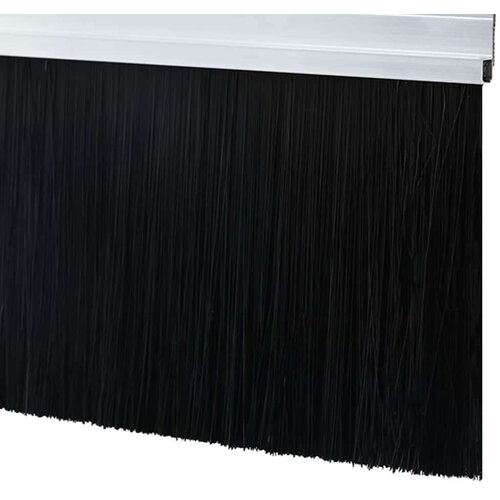  Držač četke za vrata 12 pcs Srebrno 100 cm Aluminijski legura Slike