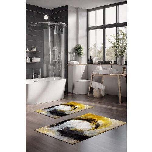  CT-5045 multicolor bathmat set (2 pieces) Cene