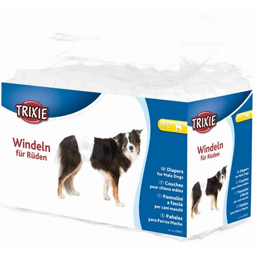 Trixie pelene za muške pse - veličina M-L - 12 komada 23642 Cene