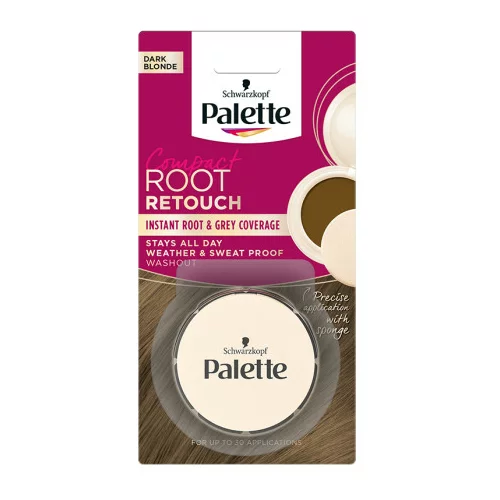 Schwarzkopf Palette puder za prekrivanje lasnega narastka - Root Retoucher - Dark Blonde