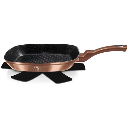 Shumee ponev za žar 28x28cm berlinger haus rose gold noir BH-1889, (21237673) Cene