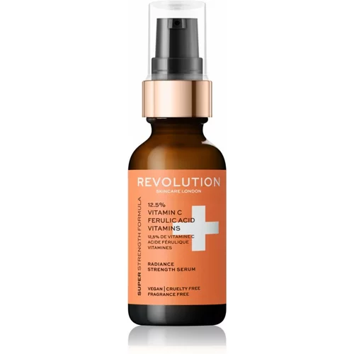 Revolution Vitamin C 12,5% + Ferulic Acid Vitamins antioksidativni serum za sjaj i zaglađivanje kože lica 30 ml