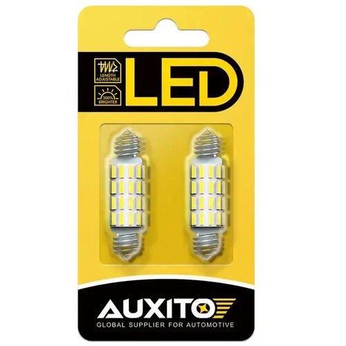 Auxito 212-2 LED festoon sijalice 41mm podesive 6500K CANBUS 39-42mm Slike