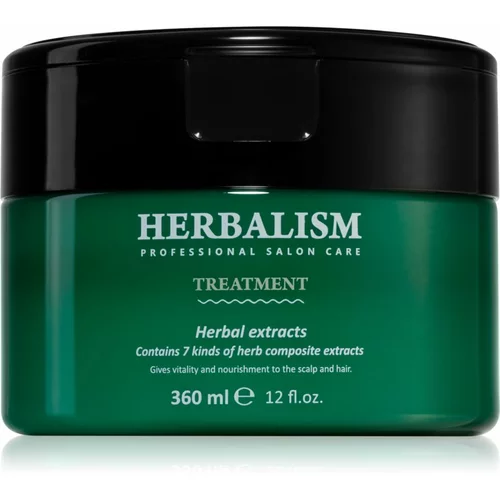 LADOR Herbalism zeliščna maska za oslabljene lase, ki so nagnjeni k izpadanju 360 ml