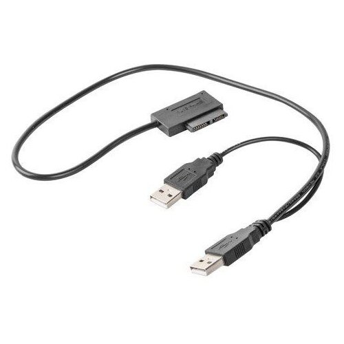 Gembird A-USATA-01 External USB to SATA adapter for Slim SATA SSD, DVD adapter Cene