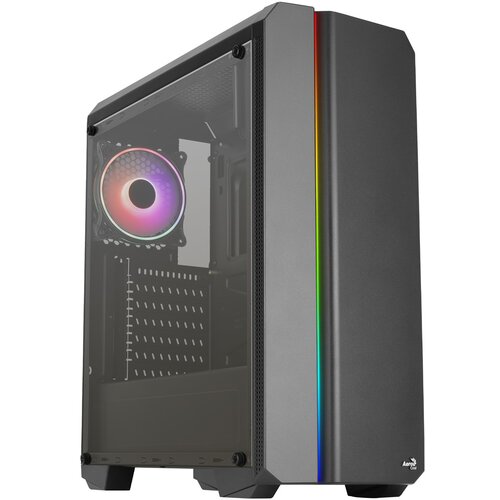 Aero Cool GENESISV2BK PC ATX Case Front Panel LED ARGB Fan ARGB 12cm Black Cijene