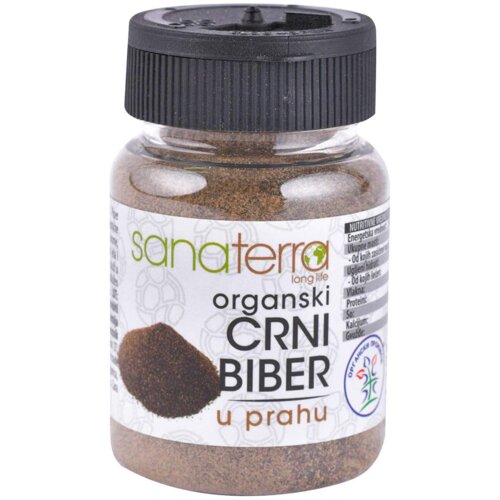 Sanaterra organski crni biber u prahu 50g Cene