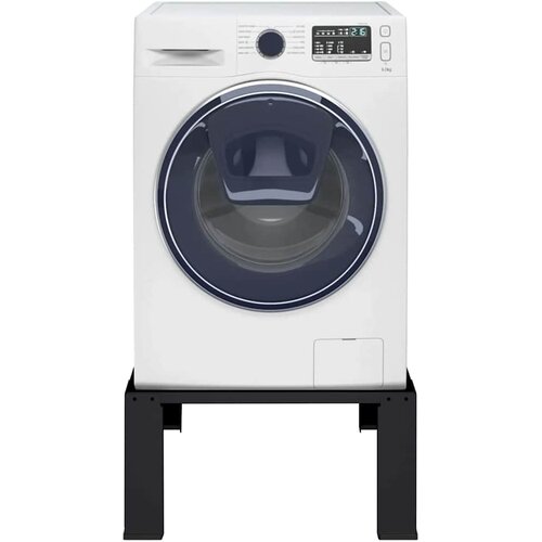  Pedestal za perilicu rublja Crna 64 x 55 x 32,5 cm Čelik Slike