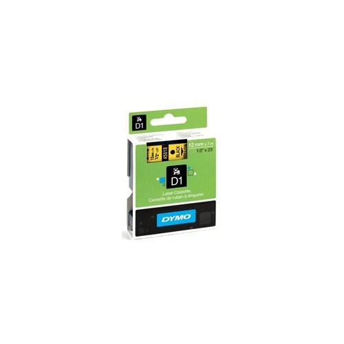 Dymo Traka D1 450180, 12 mm / 7 m (crna/žuta), original Cijene