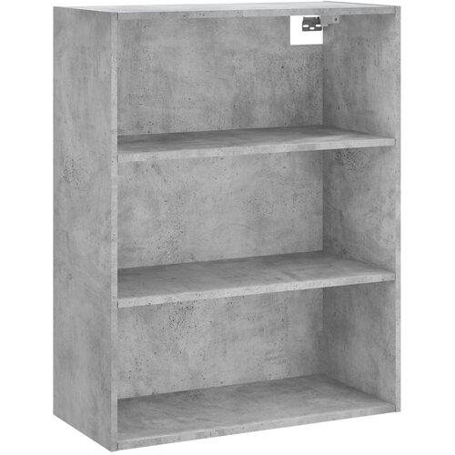  Visoka komoda siva betona 69,5x34x180 cm od konstruiranog drva Slike