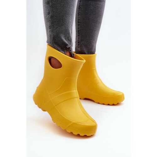Kesi Women's Waterproof Boots LEMIGO GARDEN Yellow Slike