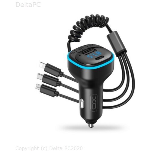 XO transmitter FM BCC07 Bluetooth MP3 car charger 3,1A black Cijene