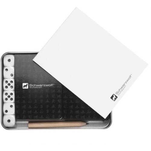  SET KARTE IGRAĆE ZA POKER PLUS KOCKICE ZA JUMB MURRAY SCHWARZWOLF F7003300AJ3 Slike