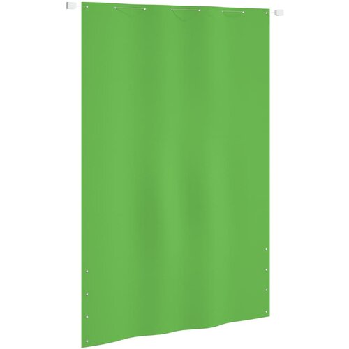 Balkonski zastor svjetlozeleni 160 x 240 cm od tkanine Oxford Cijene
