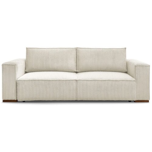 Bobochic Paris Bež sklopiva/s prostorom za odlaganje sofa od samta 244 cm Chelsea – Cijene