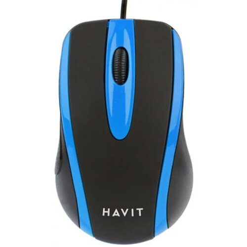 Havit USB miš HV-MS753 crno-plavi Cene