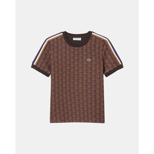 Lacoste Majice s kratkimi rokavi TF3244 Kostanjeva Slike