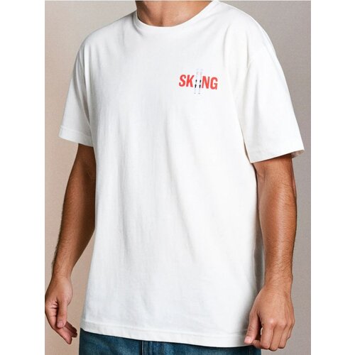 Sinsay Pamučna oversize majica s printom Slike