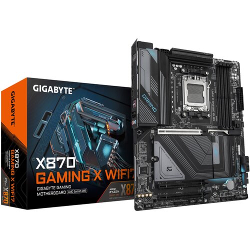 Gigabyte MB X870 GamingX WIFI7AM5; 4xDDR5; 3xM.2; 4xSATA10xUSB; WIFI 7; ATX; RAID; Bluetooth Slike