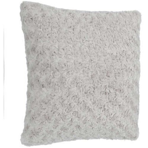 Atmosphera UKRASNI JASTUK FAKE FUR 45X45 CM POLIESTER SIVI Slike