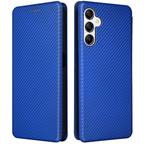 INORCO Za Samsung Galaxy A14 5G usnjena torbica za telefon, stojalo, držalo za kartice, za&amp;scaron;čitni ovitek za telefon s teksturo ogljikovih vlaken, (22036995) Slike