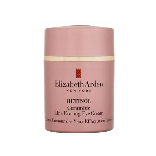 Elizabeth Arden Ceramide Retinol Line Erasing Eye Cream zaglađujuća i posvjetljujuća krema za područje oko oči 15 ml za žene
