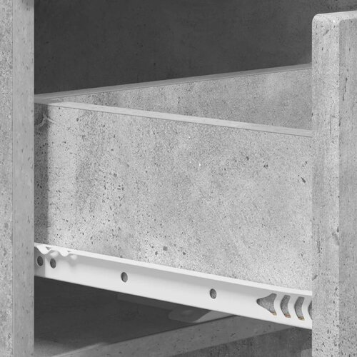  Noćni ormar Betonska siva 33 5 x 34 5 x 50 cm Konstruirano drvo - Betonska siva 1 Slike