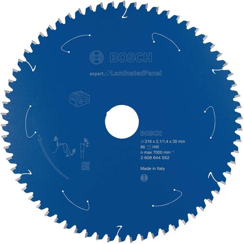 Bosch Expert for Laminated Panel list kružne testere za akumulatorske testere 216x2,1x30 T66 Slike