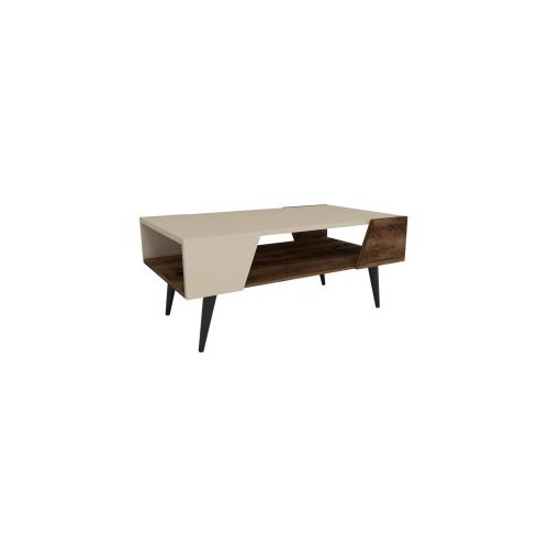 Woody Fashion aren - beige, light walnut beigelight walnut coffee table Slike