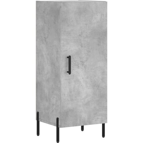 Maison Chic Komoda - Predalnik betonsko siva 34,5x34x90 cm inženirski les, (21718186) Slike