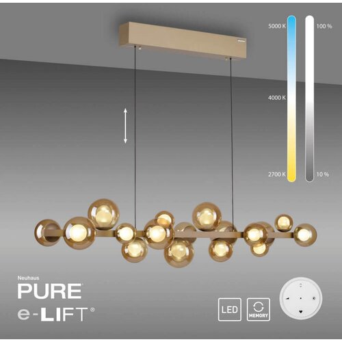 Neuhaus PURE VISEČA NIHALNA LED-SVETILKA PURE E-POPUP 45 W//2700-5000 K/230 V/ Slike