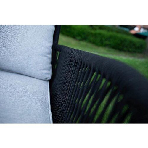 Acamp lounge garnitura 4-Delni set, siva Slike
