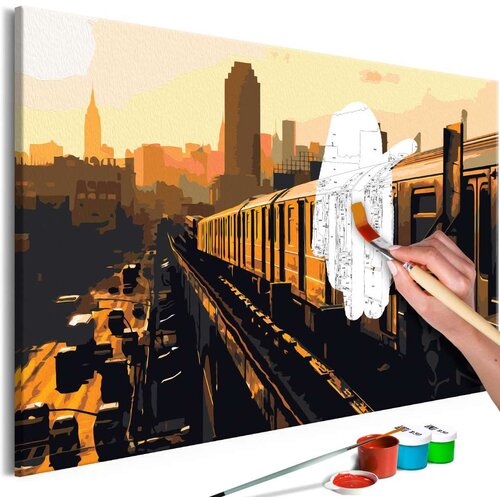  Slika za samostalno slikanje - New York Subway 60x40 Slike