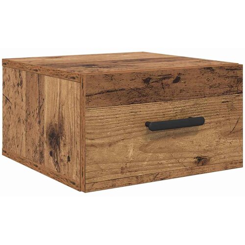  Noćni ormar 2 kom. 35 x 35 x 20 cm Konstruirano drvo Staro drvo Slike