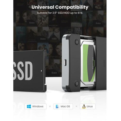 Ugreen ohi&amp;scaron;je za disk 2.5 SATA Slike
