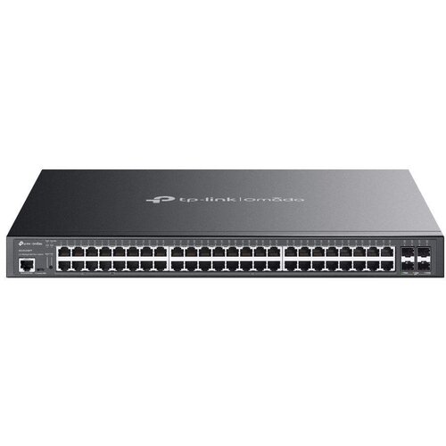Tp-link Omada SG3452XMPP network switch Managed L2+ Gigabit Ethernet (10 /100 /1000) Power over Ethernet (PoE) 1U Black Slike