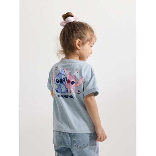 Reserved Majica Lilo i Stitch - bljedoplavo Cene