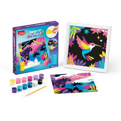 Maped Pobarvanka po &amp;scaron;tevilkah Creativ Leopard Slike