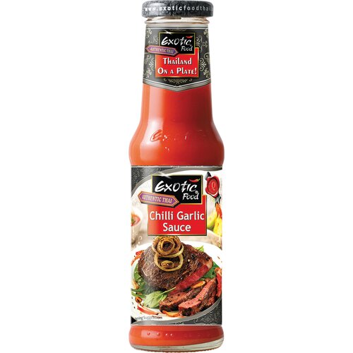 EXOTIC FOOD Čilijeva omaka Sriracha s česnom - 250 ml Slike